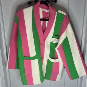 Colorful Striped Women's Sweater